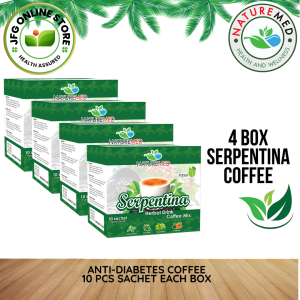 4 BOX NATUREMED SERPENTINA COFFEE