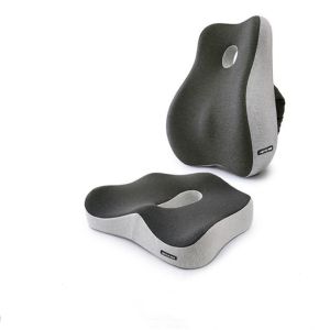 AST เบาะรองหลัง+เบาะรองนั่งSetช่วยบรรเทาอาการปวดหลัง คอ ไหล่ จากโรคออฟฟิศซินโดรมทำจากเมมโมรี่โฟม