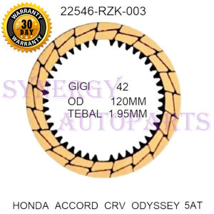 Kampas Kopling Matic 5AT Honda Accord CRV Odyssey 22544-R02-003 - 7534