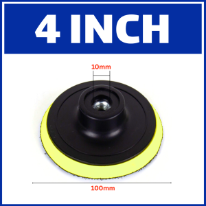 Backing Pad 3-7 inches Hook and Loop Drill Adaptor Sanding Disc Angle Grinder 80mm-180mm