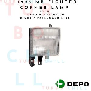 1993 MB FIGHTER CORNER LAMP UNIT DEPO-214-1542R-CU RIGHT / PASSENGER SIDE