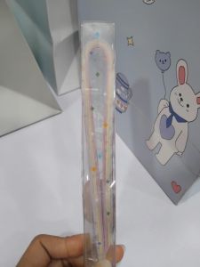 bộ dây giấy trang trí (paper strip/sticker strip) được thiết kế theo phong cách kawaii (dễ thương) và vũ trụ (cosmic