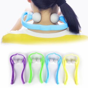 [Ready Stok] 1 Pcs Alat Pijat Leher Kaki Bahu Manual Tahan Lama Untuk Meredakan Nyeri Alat Pijat Diri Alat Terapi