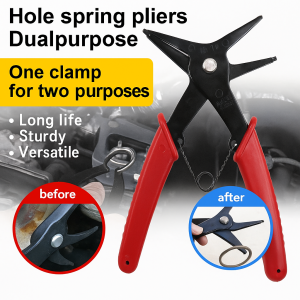 Spring pliers dualpurpose special tools shaft cavity