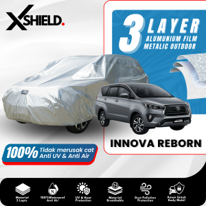 3 Lapis Sarung Mobil Innova Cover Mobil All New Kijang Innova Outdoor 3 layer Waterproof Selimut Pelindung Mobil