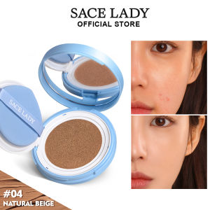 SACE LADY Oil Control BB Cushion Lasting Waterproof SPF 50/PA+++ Cushion Foundation Flawless Finish Natural Face Makeup