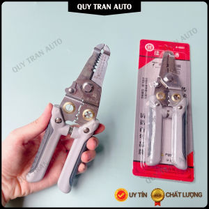 Kìm cắt tuốt dây điện đa năng cho thợ điện 8 trong 1 hàng Nhật chất lượng cao - Quý Trần Auto