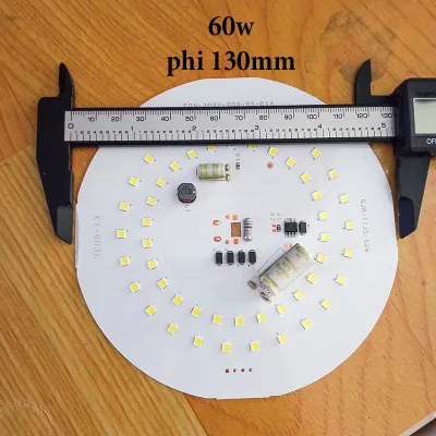 Chip LED DOB 220V 20w 30w 40w 50w 60w độ sáng cao Tích hợp Tụ Nguồn ( sáng trắng )