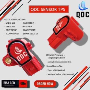 [YOLANDAY] QDC TPS SENSOR SONIC 150 PCX 150 LOKAL CBR 150 CB 150R STREET FIRE SUPRA GTR K97 K56F K56W K45G K45N K15G K15M-COD