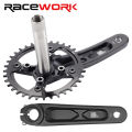 RACEWORK XTR Crankset 1x/2x 170mm Crank 104BCD Chainring 34/36/38T Hollowtech Crankset With BB. 