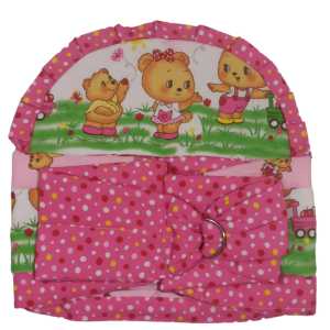Gendongan Bayi Samping + topi motif beruang - Cleine Tadita