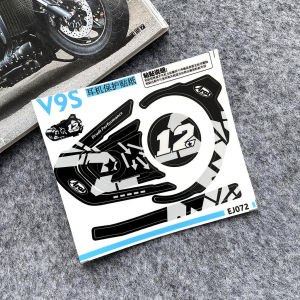 3M sticker cho vimoto V9S/v9x Bluetooth xe gắn máy Tai nghe miếng dán bảo vệ tai nghe trang trí Đề-can chống thấm nước