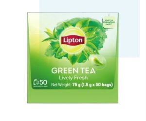 Lipton Lively Fresh Green Tea 50 Teabags