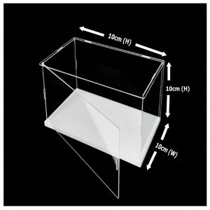 MH Acrylic Display Box / Transparent Display Box Multiple Size For Building Blocks & Figure Display Box