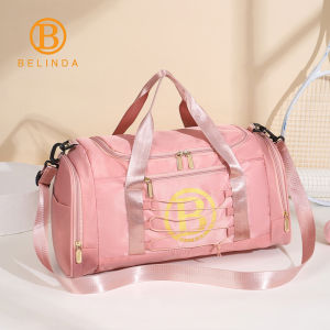 Belinda Bag 9023 Hand Woven Hand Strap Auxiliary Korean Travelling Bag