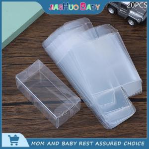 JiaShuo Baby Toy 20PCS Model Car Toy Display Box For 1:64 Transparent PVC Storage Holder Clear Box Case Party Decor Clear Gift Display Case