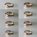 Alphabet Flannel Signet Ring. 