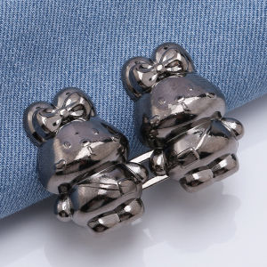 [ Sell at a Loss ]2Pcs Sweet  Cute  Rabbit Waist Buckle Detachable Nail-free Skirt Jeans Pants Metal Tightening Waist Buckles Clip for Women