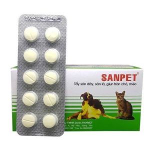 Lá Giun Tròn Cho Chó Mèo Loại Bỏ Giun Sán Giun Đũa Sán Dây Sán