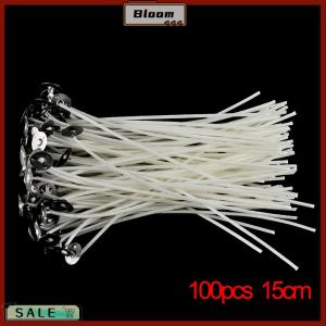 Follow Get New[Bloom Z] 100Pcs Five Sizes 8/10/12/15/20 cm Candle Sustainers Cotton Core Wicks For DIY