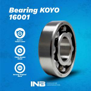 Laker Bearing 16001 KOYO Bearing As Water Pump Viar Roda Tiga INB Original KOYO