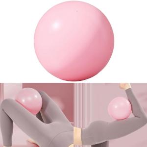 25cm Soft Pilates Ball 10Inch Exercise Ball Gym Ball for Yoga Pilates Core Training Physical Therapy and Balance