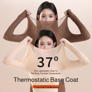 เสื้อผ้าระบายความร้อน ผิวสวย ใกล้กับร่างกาย ซับในที่อบอุ่น สะดวกสบาย กีฬากลางแจ้ง ฤดูใบไม้ร่วง เบา