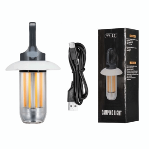 WFYW USB Rechargeable Flashlight Super Bright Portable LED Camping Lantern Multifunctional 5 Modes Hanging Lamp Camping