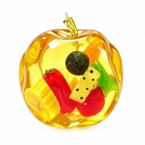 DOWNA Trái cây mô phỏng Đồ chơi squishy hình trái cây Giảm căng thẳng Kích thước lớn Đồ chơi cảm giác Sáng tạo Đồ trang trí bàn làm việc Đồ chơi ép trái cây Quà tặng