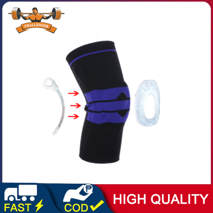 Knee Pads For Sport Knee Silicone Spring Patella Protector