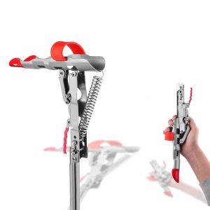 Fishing Rod Holder Automatic Rebound Spring Fishing Accessories Foldable Stainless Steel Alatan Memancing Pemegang Joran