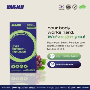 HANJAN Best Anti Hangover Jelly | Alcohol Detox Hangover Cure Liver Detox Vitamin Jelly (BOX)