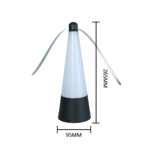 Anti-Mosquito Repellent Lamp with Fan Blade 2 In 1 Insect Repellent Light Bottom with Hook Rechargeable Mosquito Lamp Portable Mosquito Fan Light for Camping Bedroom Stall
