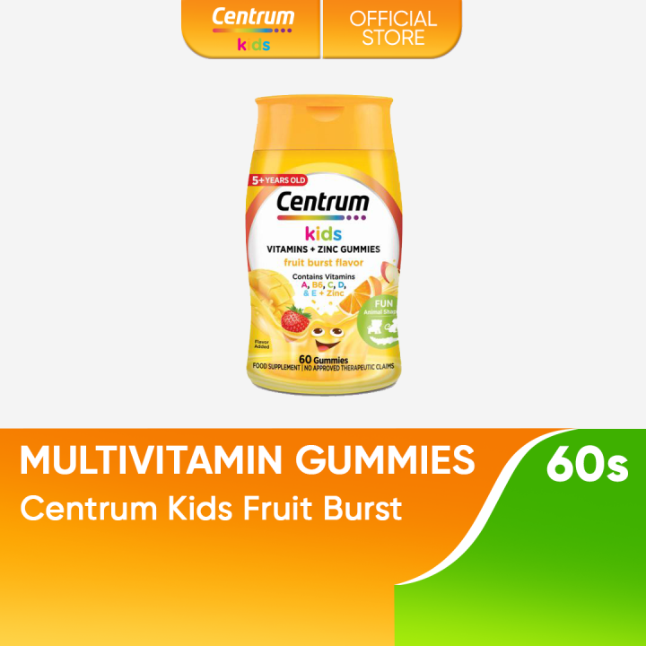 Centrum Kids Multivitamin Gummies Fruit Burst 60s Lazada PH