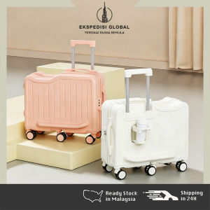 Ride on Luggage 20 Inch 80kg Supported Seat Rideable Cup Holder Carry On Luggage Bag Travel Suitcase Light 旅行箱 Koper ba
