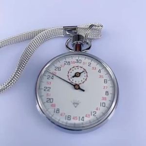 1Piece 30s/60s Mechanical Stop Watch Second Chronograph Teaching Timer Mechanical Stopwatch Teaching Instrument