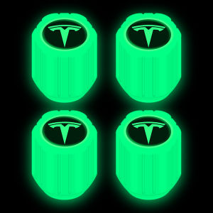 4 Chiếc Nắp Van Lốp Xe Hơi Dạ Quang Thông Dụng Nắp Thân Phát Sáng Nắp Van Lốp Xe Cao Su Chống Nước Cho Xe Đạp Xe Máy Ô Tô BMW Benz