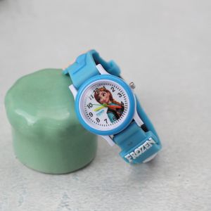 Jam tangan Anak Fashion tali karet karakter motif analog original
