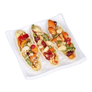 Premium Nut Boat Tart Healthy Traditional Snack with Astragalus Codonopsis Chinese Herbal Pastry