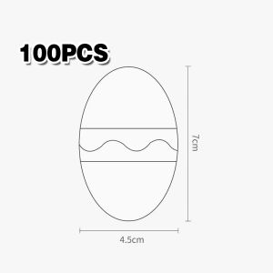 100Pcs Baby Bath Ear Cover Ear Shower Caps Disposable Ear Protect Stickers Baby Waterproof Ear Covers