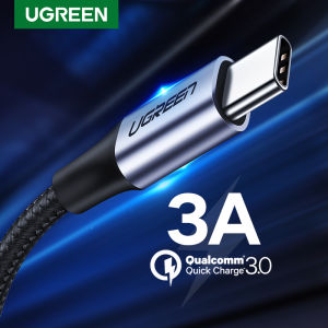 UGREEN USB Type C Fast Charger & Nylon Braid Data Cord