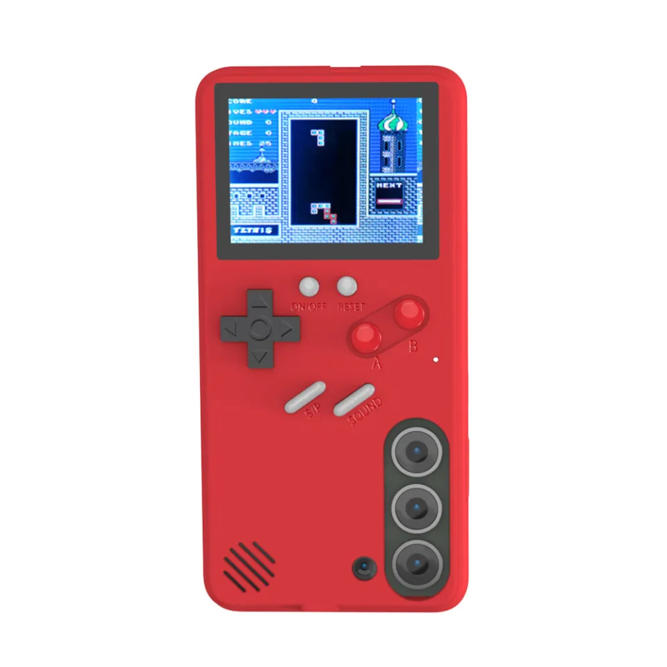 Playable Gameboy Case For Samsung Galaxy S21 Note 20 S20 FE S22 S23 S24  Ultra Case Retro Game Cover For Galaxy Note 10 Plus Case