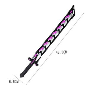 OWMXZL With Symbol 3D Printing Rumi Sword Anxiety Relief Cosplay Props Demon Hunter Sword Funny Gift Costume Accessories Long Sword Kpop Demon