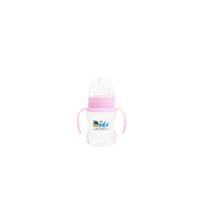 Dodo Bottle PP Deluxe with Handle 180 ML | Botol Susu dengan Dot Silikon Leher Lebar
