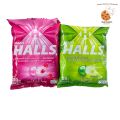 Halls ลูกอม ฮอลล์ มีให้เลือก 4 รส แพ็คละ 100เม็ด. 