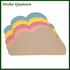 Deeke Vật nuôi cho ăn Pad Silicone vật nuôi cho ăn chó mèo bát thức ăn Mat không dính không thấm nước thức ăn vật nuôi cho ăn Pad vật nuôi cung cấp phụ kiện