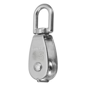 Katrol Kerekan Mini/Pengangkatan Swivel Pulley/Katrol Tunggal/Serbaguna Swivel Pulley Stainless