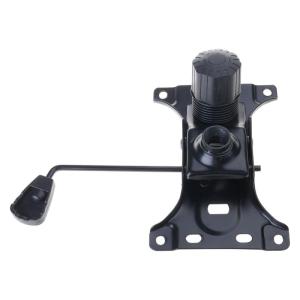 Ghế văn phòng nghiêng cơ sở đế xoay trong màu đen thép cổ điển với explosionproof thiết kế đảm bảo an toàn và trơn tru xoay