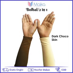 Manset Tangan Bolak Balik Pendek Bahan Kaos By Maika