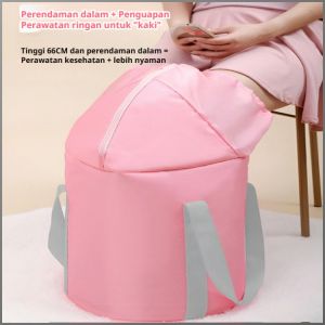 Home Foot Soaking Bucket Stable and Anti-tipping Comfort Foot Soaking Tub Foldable Storage